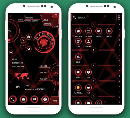 Hi-tech Circuit Launcher screenshot 11