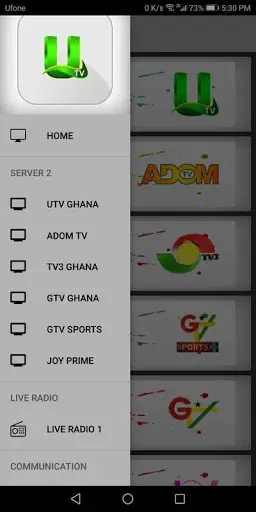 UTV Ghana 1 تصوير الشاشة