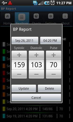Blood Pressure(BP) Report Lite screenshot 6