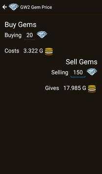 Guildwars 2 Gem Price screenshot 2