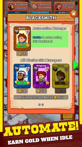 Idle Frontier: Tap Town Tycoon स्क्रीनशॉट 4