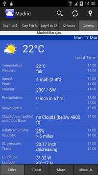 WeatherOnline Wetter screenshot 3