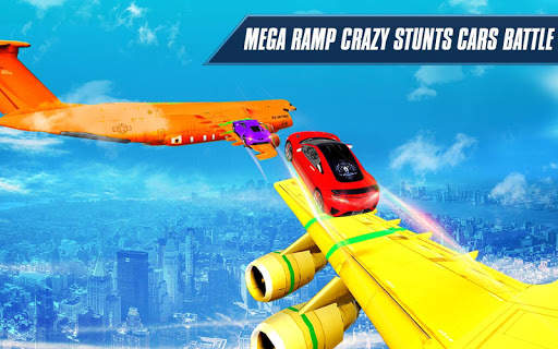 Jet Car Stunt Race: Car Games screenshot 5