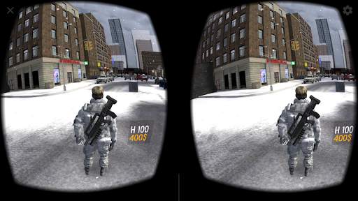 Deadbotz 3 VR Mute Winter multiplayer wifi shooter screenshot 2