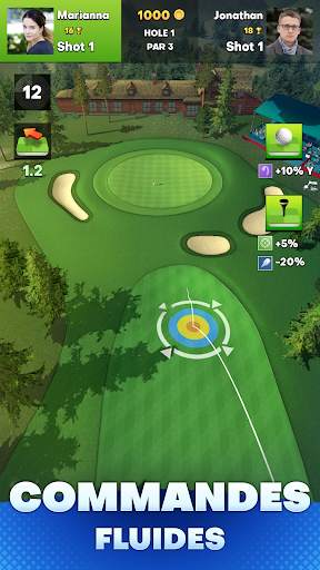GOLF OPEN CUP - Clash & Battle screenshot 1