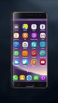 Theme launcher for Samsung galaxy note 7 screenshot 2