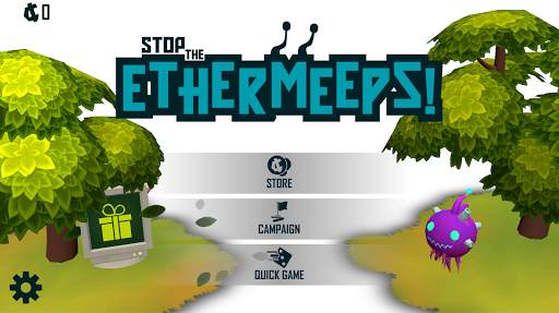 Stop The Ethermeeps! : Tower Defence скриншот 1
