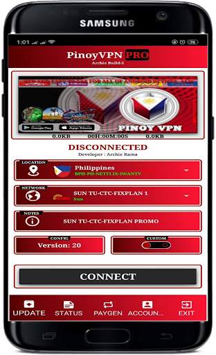 PinoyVPN PRO screenshot 1
