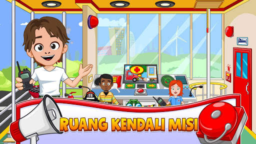 My Town : Fire station Rescue screenshot 10