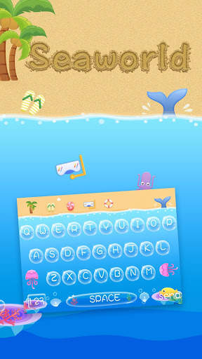 Sea world Keyboard screenshot 3