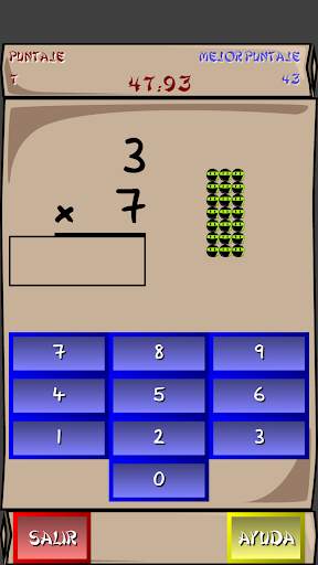 Multiplicaciones Ninja screenshot 2