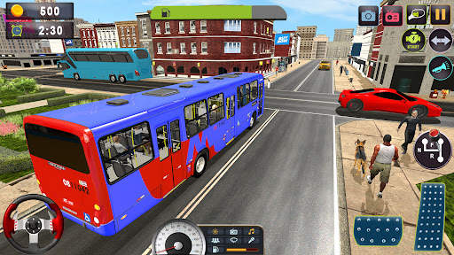 Passenger Bus Driving Games 3D screenshot 6
