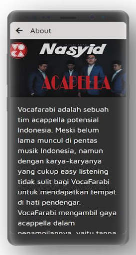 NASYID ACAPELLA screenshot 3