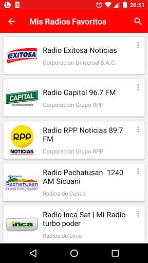 Mis Radios Perú Emisoras Peruanas en Vivo Gratis screenshot 6