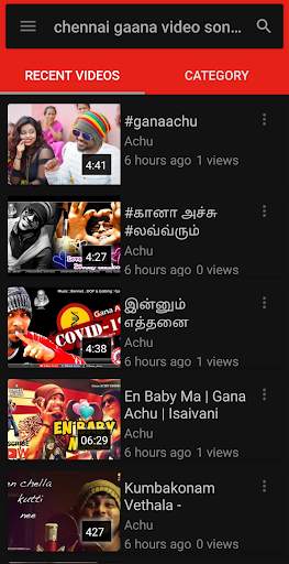 Chennai Gaana Video Songs screenshot 3