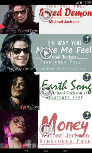 Michael Jackson - Ringtones Free screenshot 3