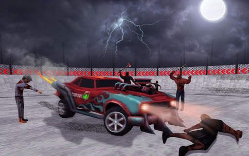 Zombie Attack Monster Car Survival screenshot 5