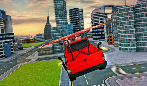 Futuristic Limo Flying Car screenshot 4