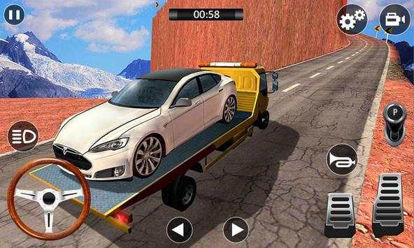 Heavy Truck Simulator : Hill Climb Driving 3D screenshot 3