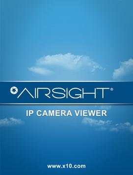 IP Camera Viewer X10 AirSight screenshot 1