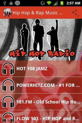 Hip Hop & Rap Music Radio screenshot 1