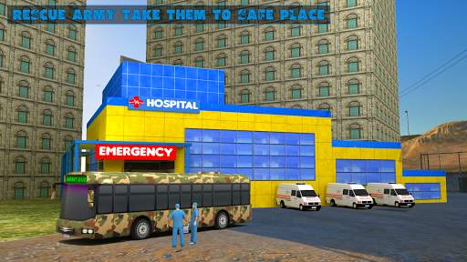 US Army Flying Bus War Rescue Mission screenshot 5