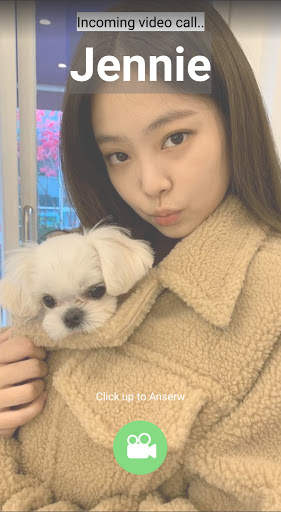 Jennie Kim Video Call Blackpink - Call Simulation screenshot 5