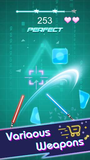 Beat Slash 2: Two Blade&Saber screenshot 2