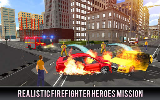 Firefighter Truck 911 Rescue: Emergency Driving screenshot 3
