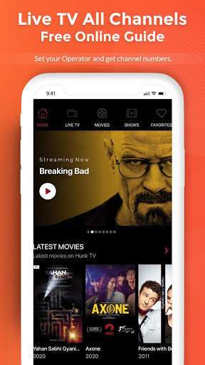 Live TV Channel Free Online Guide screenshot 1
