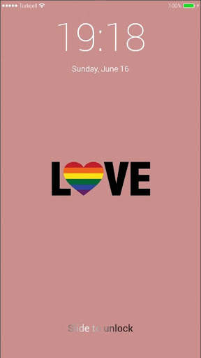LGBT Lock Screen screenshot 1