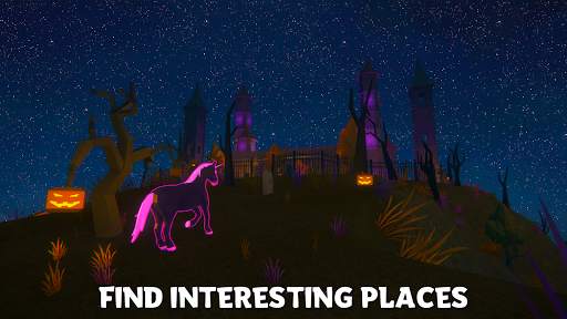 🎃 Unicorn Simulator Halloween - Pumpkin Party screenshot 3