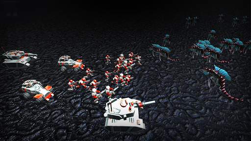 Simulator Pertempuran:  Stickman vs. Aliens screenshot 4