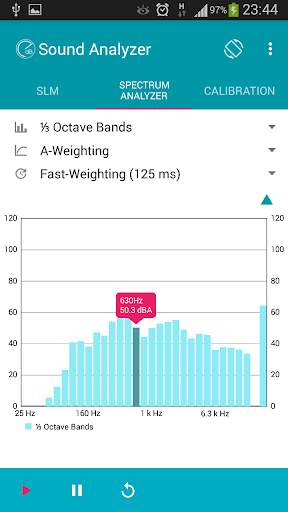 Sound Analyzer App screenshot 2