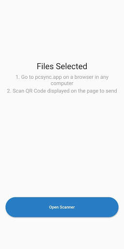 Just Share - Share files by Scanning QR Code screenshot 2