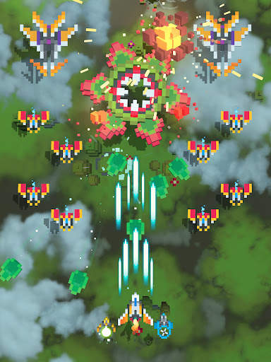Sky Wings: Pixel Fighter 3D screenshot 9