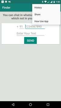 Finder - Find Any Number In Whatsapp Directly screenshot 2