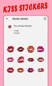 Kiss Sticker for WhatsApp screenshot 4