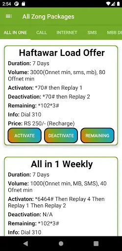 Zong Packages 2021 | Zong Packages 2021 Newest screenshot 9
