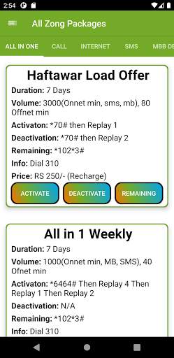 Zong Packages 2021 | Zong Packages 2021 Newest screenshot 9