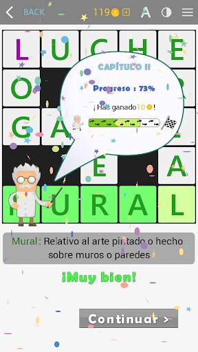 Crosswords - Spanish version (Crucigramas) screenshot 8