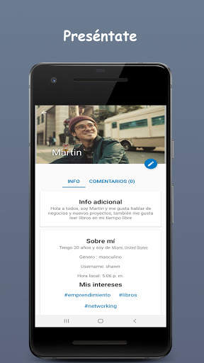 conocer gente y hacer amigos screenshot 1