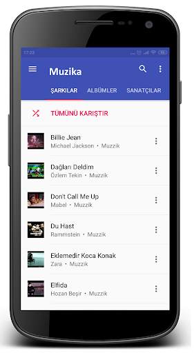 Muzika - Ücretsiz Müzik Çalar, İndir & Offline MP3 screenshot 2