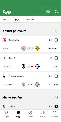 TorAlarm - Risultati di calcio screenshot 5