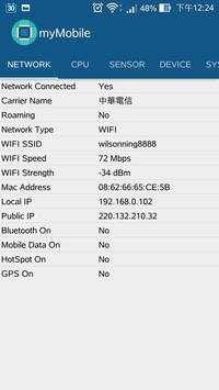 myMobile screenshot 1