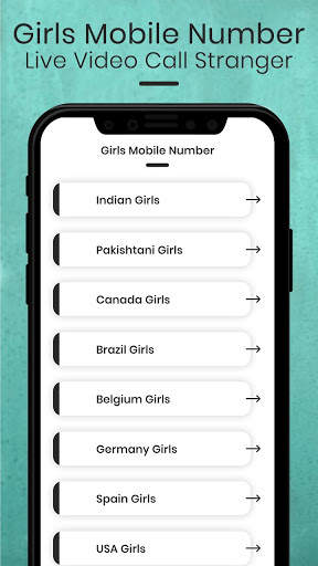 Girls Mobile Number Live Video Call Stranger screenshot 2
