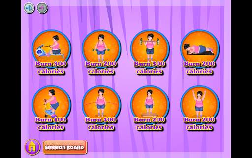 Fat To Slim Fitness Girl Game screenshot 2