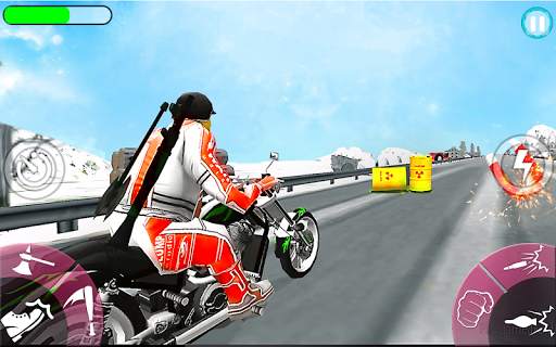 New Bike Attack Race - Bike Tricky Stunt Riding screenshot 5