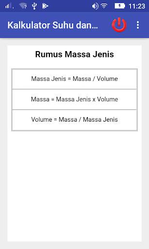 Kalkulator Suhu dan Massa Jenis screenshot 4