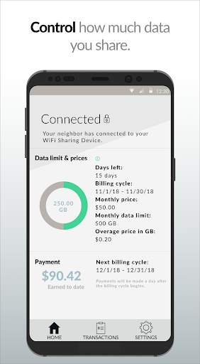 Open Garden: WiFi Sharing Device screenshot 1